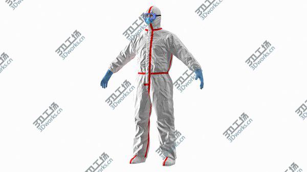 images/goods_img/20210312/3D Chemical Protective Suit Rigged model/2.jpg
